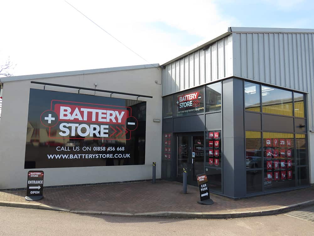 Battery Store shop front image