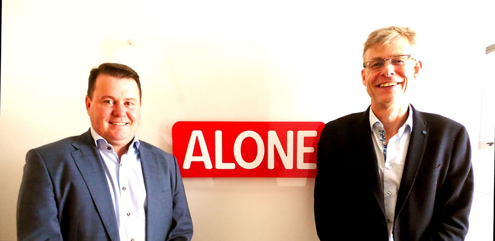 Alone partnership with Beechfield Healtcare
