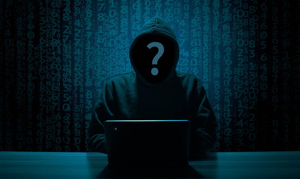 Hacker scam online scammer