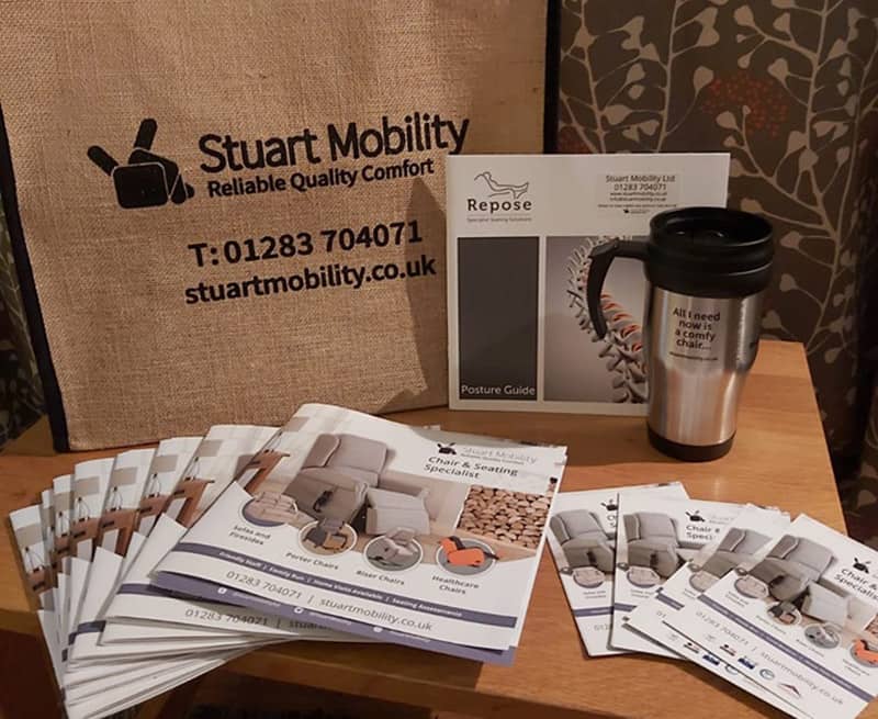 Stuart Mobility merchandising