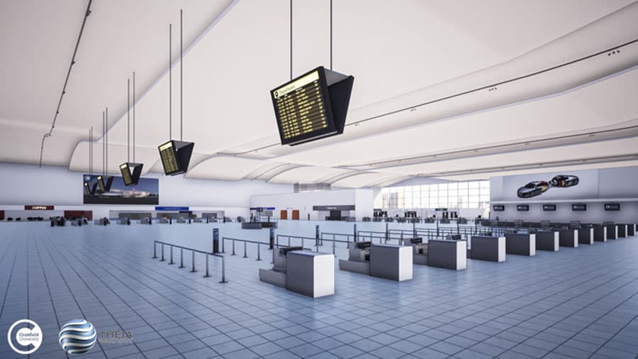 virtual reality airport mobility needs cranfield