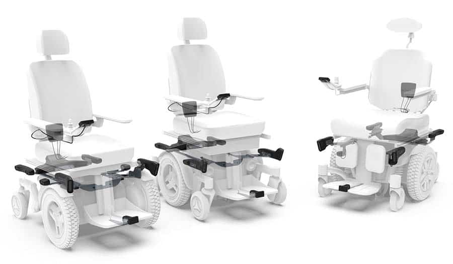 LUCI system on powerchairs