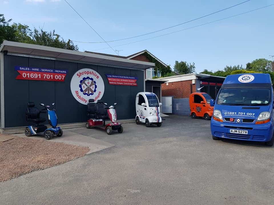 Shropshire Mobility Solutions new showroom image