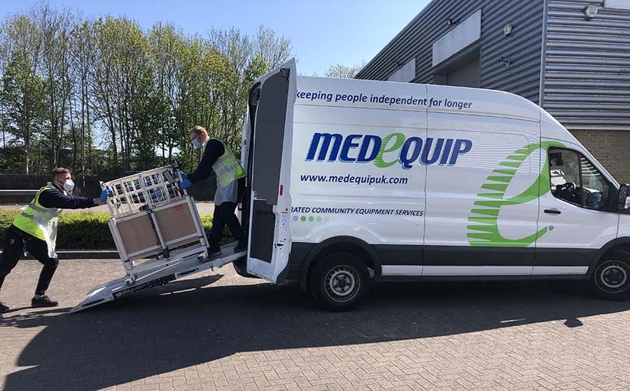 Medequip deliveries