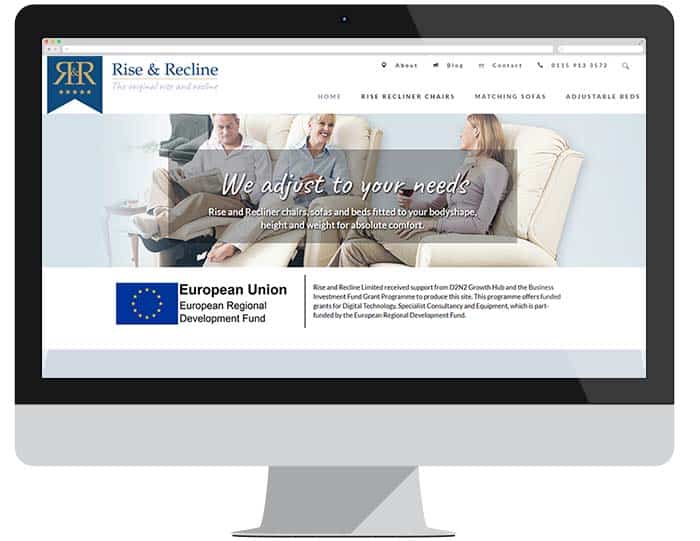 Rise and recline new website