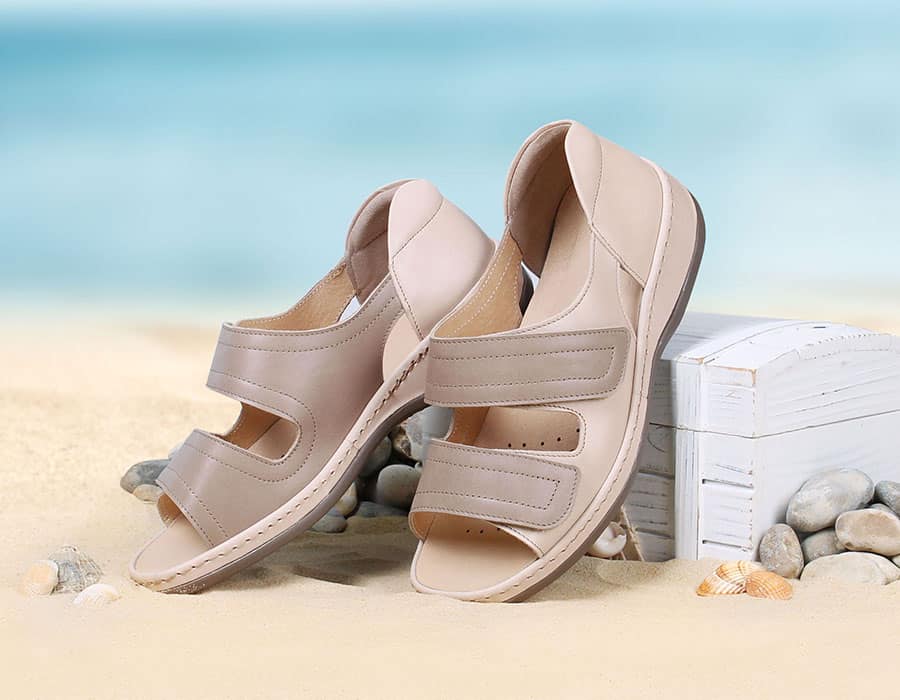 Cheryl Ladies Ultra Wide Sandals from Sandpiper image