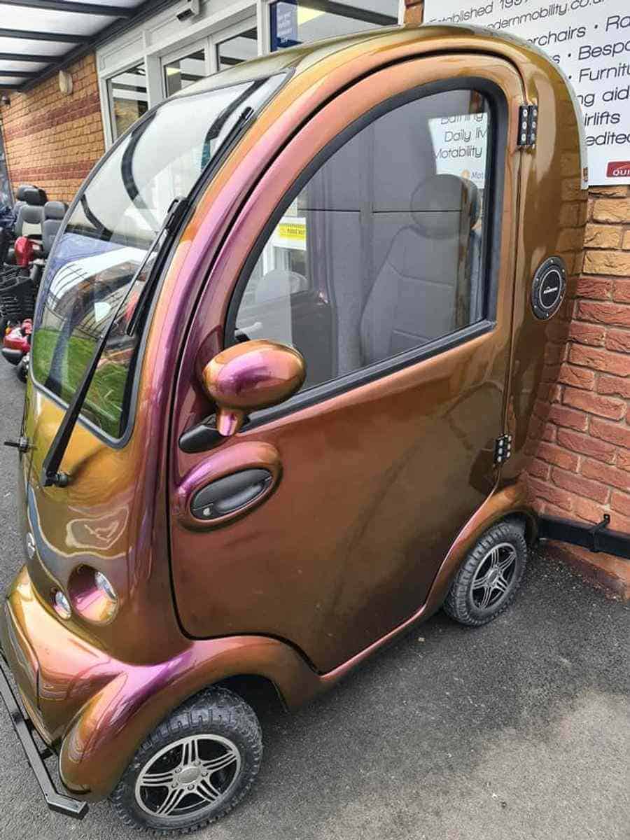 Modern Mobility stolen cabin car scooter