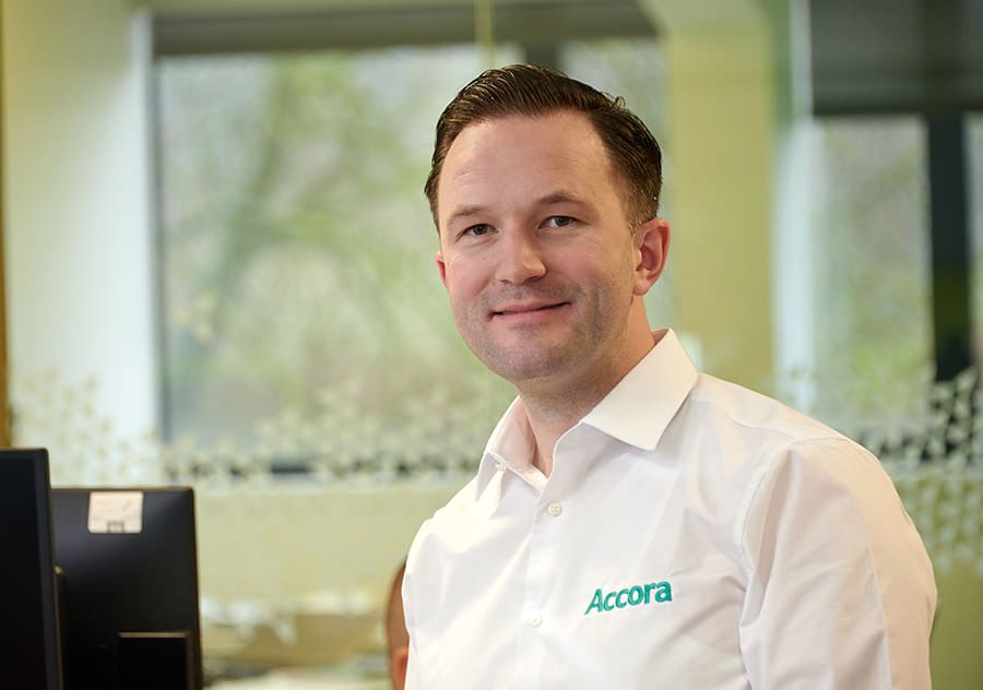 Richard Smith, Sales Director for Accora, image