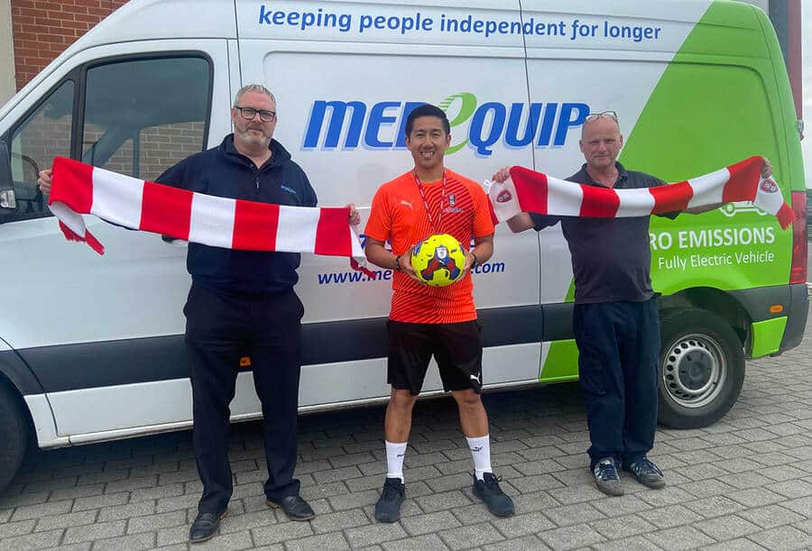 Medequip partners with Rotherham United Community Sports Trust