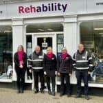 Staff at Rehability showroom in Suffolk