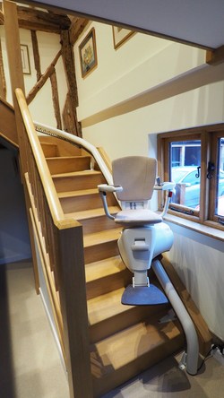 Rehability barn conversion stairlift