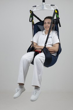Silvalea In-Situ deluxe Leg with Head support S16 Once the patient has been transferred this sling can be left in-situ
