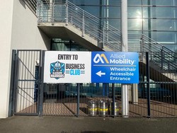 Allied Mobility accessibility at Glasgow Warriors stadium
