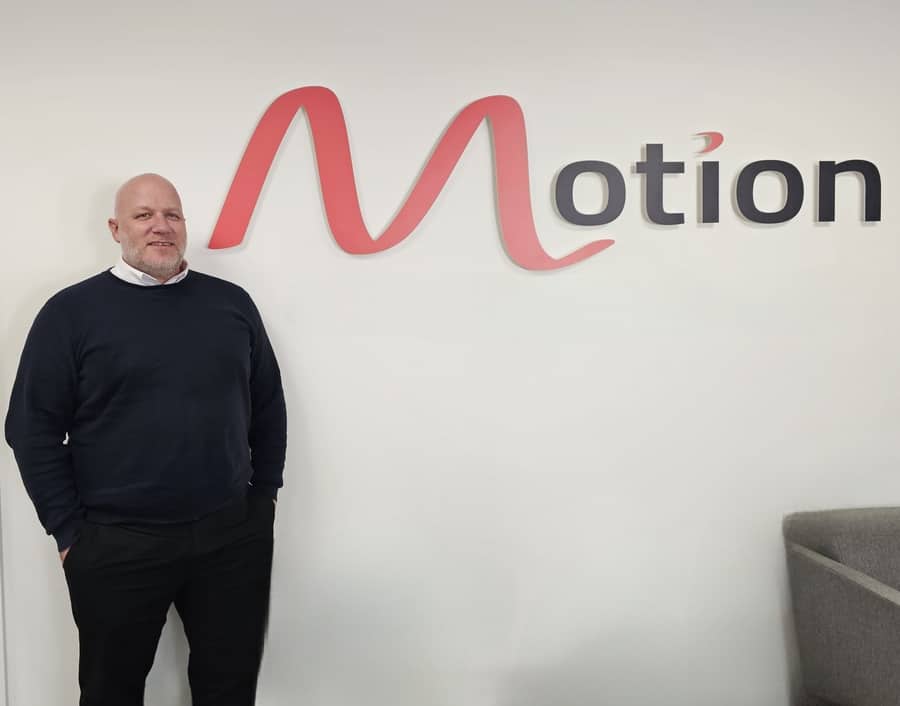 Gareth Allmark has joined Motion Healthcare as Business Development Manager – North