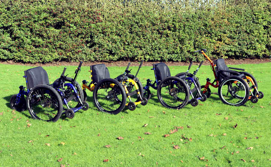 Mountain Trike all-terrain wheelchair range