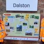 Northern installs information panels with Makaton symbols at train stations across Cumbria