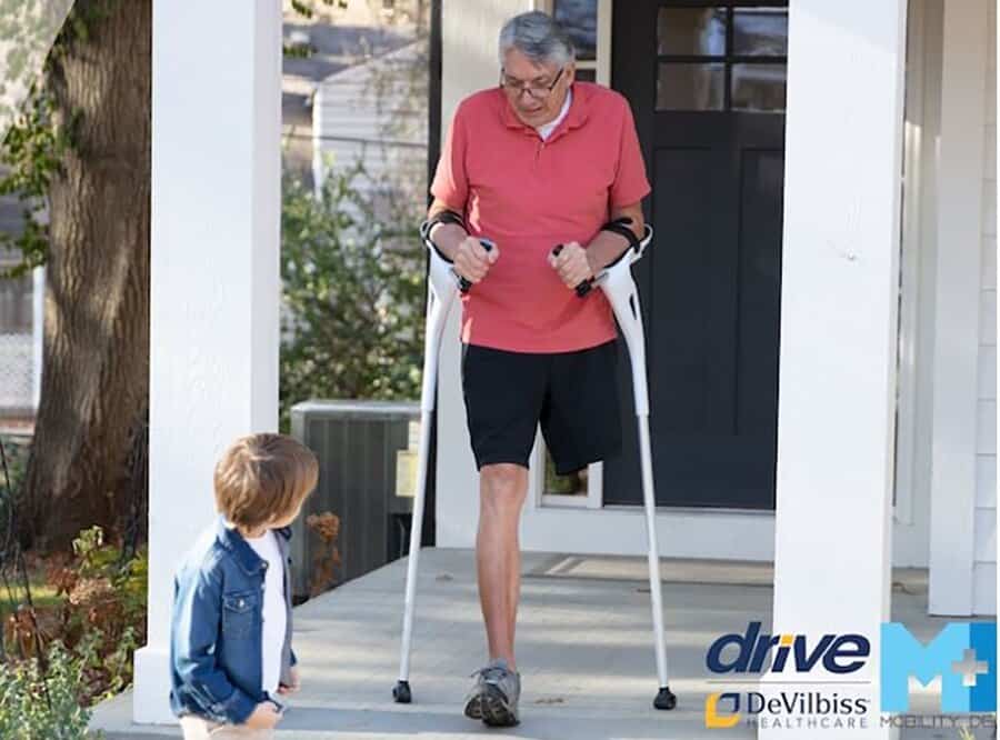 M+D Comfort Crutch by Mobility Designed