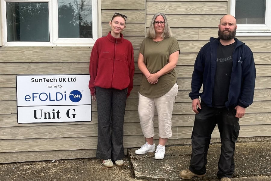 Katelyn, Vickie and Rob - new appointments at eFOLDi.