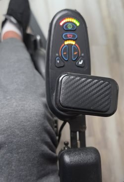 The proposed system is intended to provide controlled heating across selected wheelchair contact and control areas.
