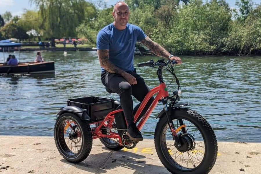 James Walker, Founder and CEO of Jorvik Tricycles