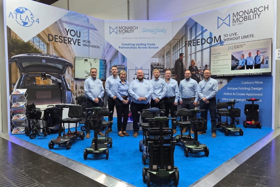 Monarch Mobility has marked a major milestone in its international growth strategy following a highly successful launch at REHACARE 2026 in Düsseldorf